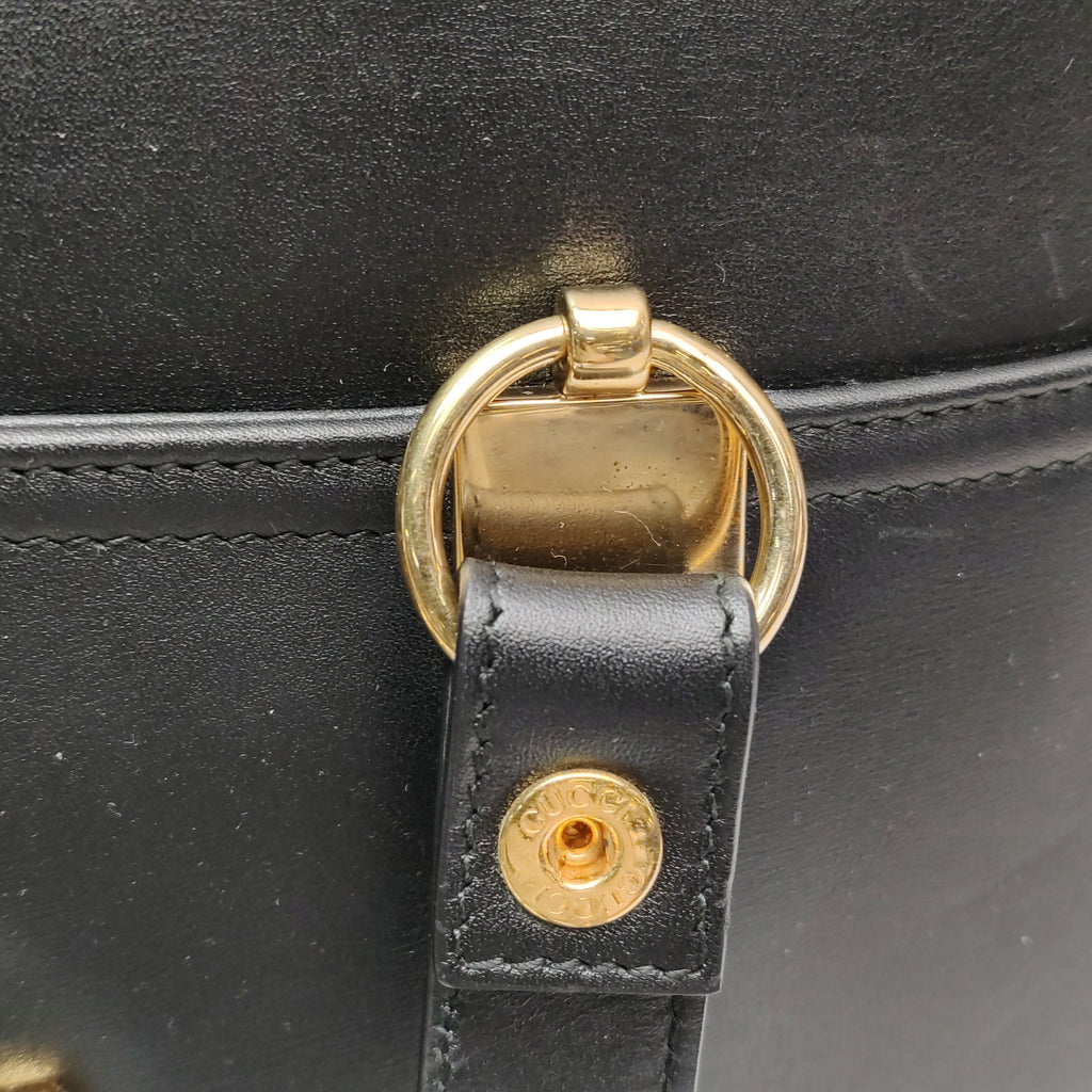 Gucci Double G Arli Shoulder Bag Black