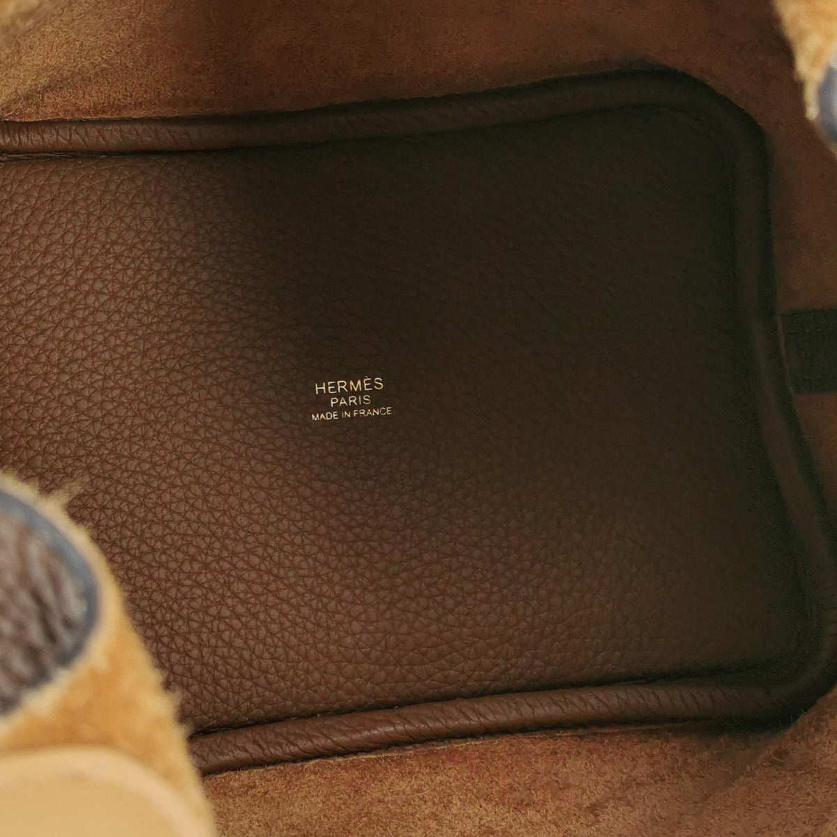 Hermès Picotin 18 Taurillon Clemence Alezan Brown