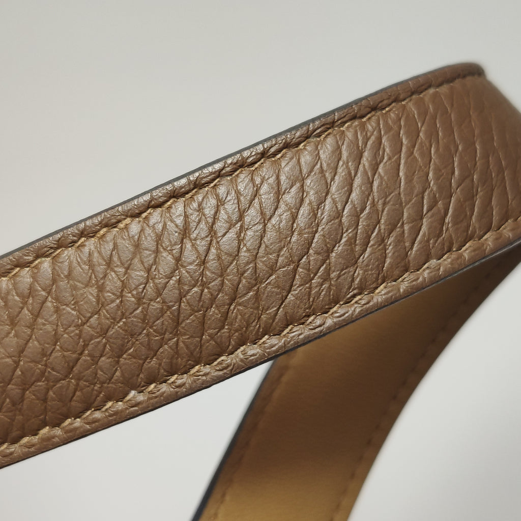 Hermès Picotin 18 Taurillon Clemence Alezan Brown