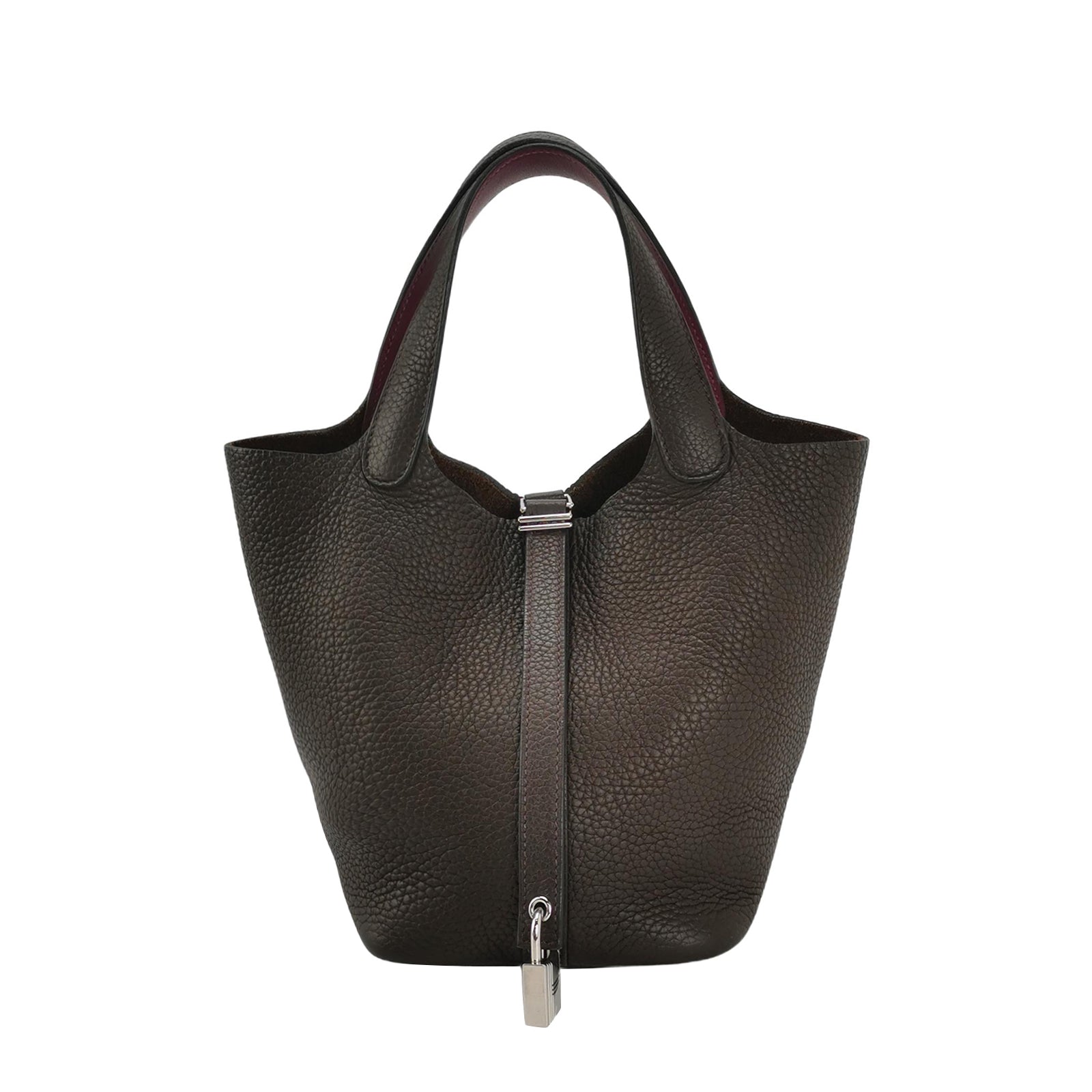 Hermès Picotin 18 Clemence Rouge Sellier Anemone