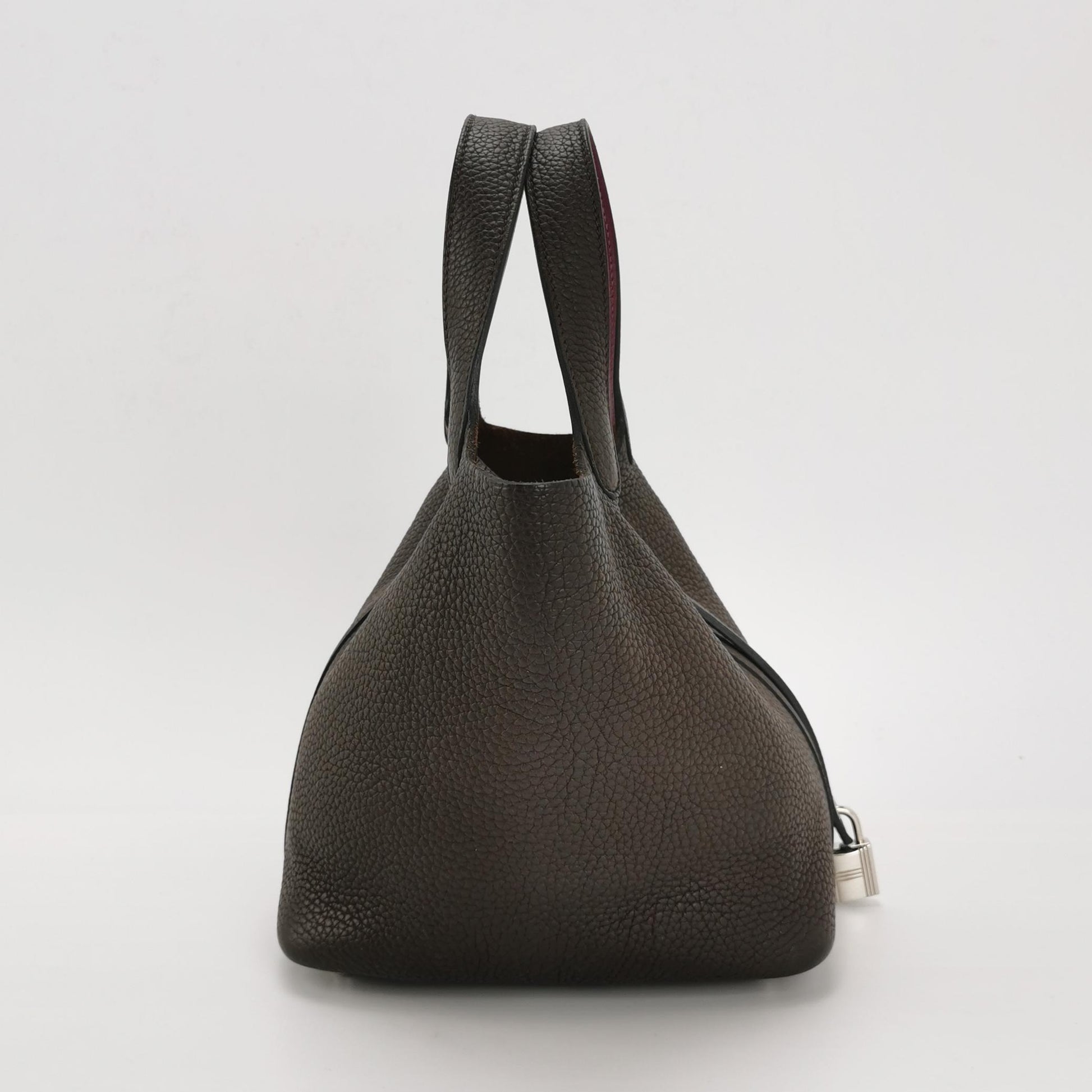Hermès Picotin 18 Clemence Rouge Sellier Anemone
