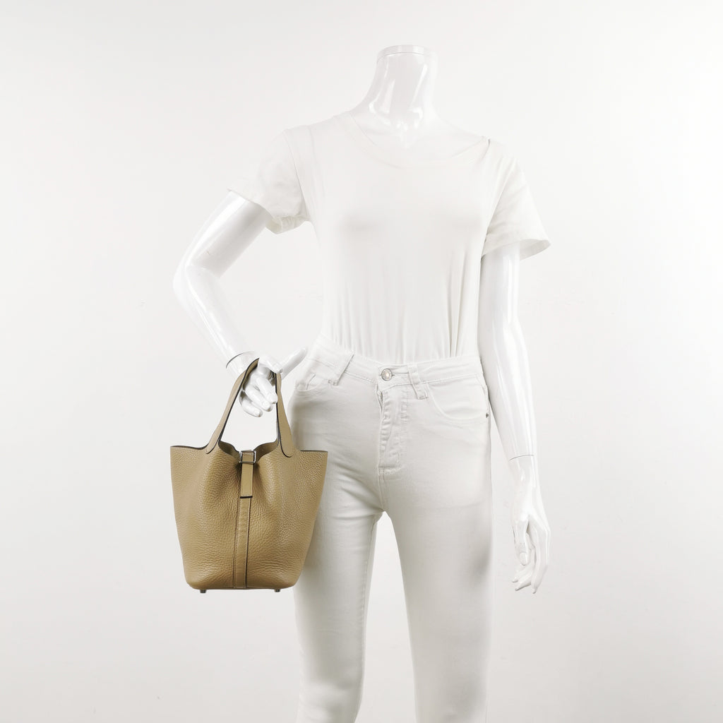 Hermès Picotin 18 Trench Taurillon Clemence PHW