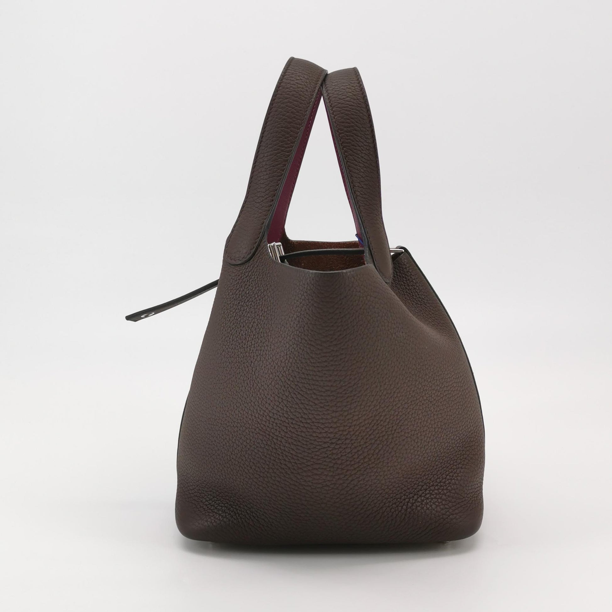 Hermès Picotin 18 Clemence Rouge Sellier Anemone