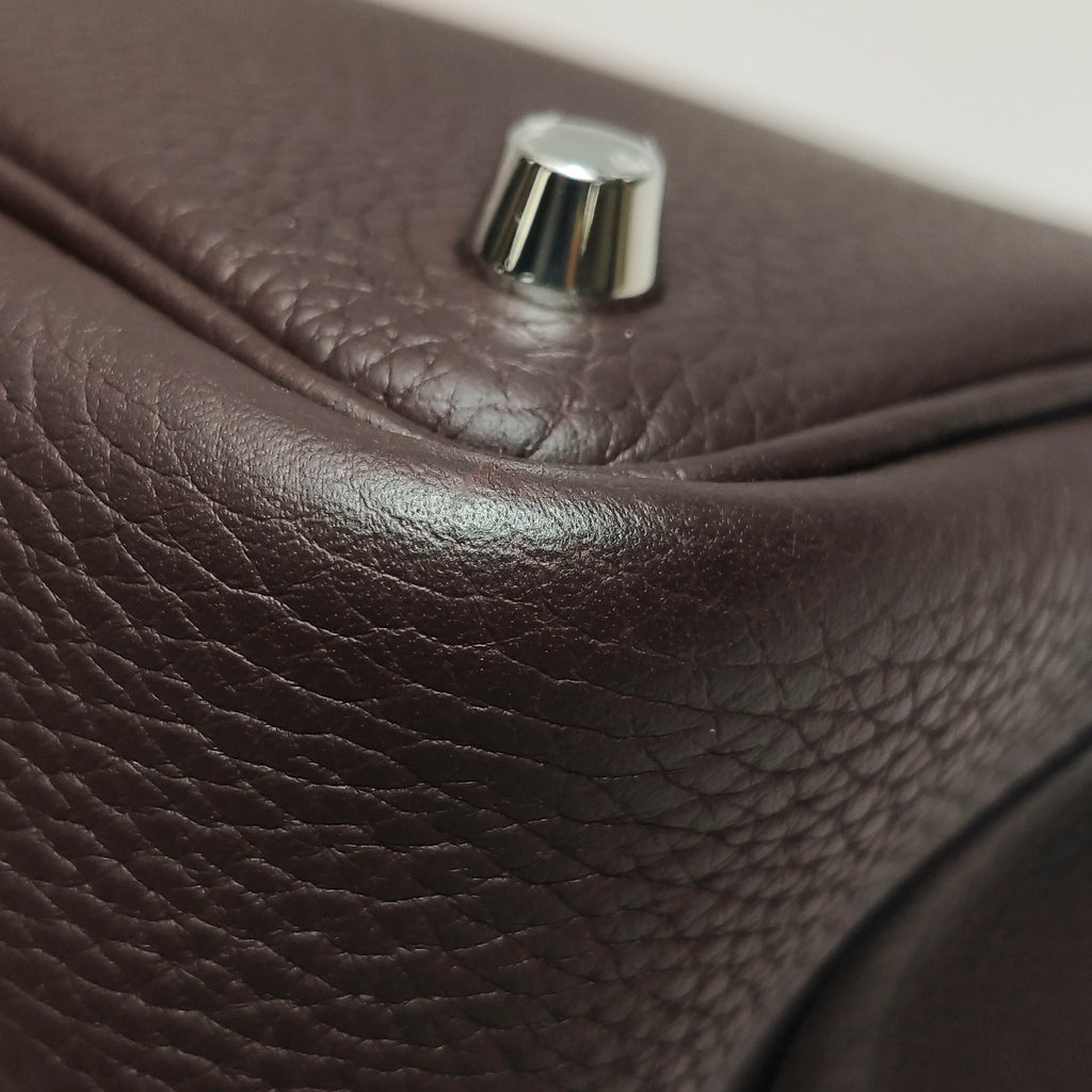 Hermès Picotin 18 Clemence Rouge Sellier Anemone