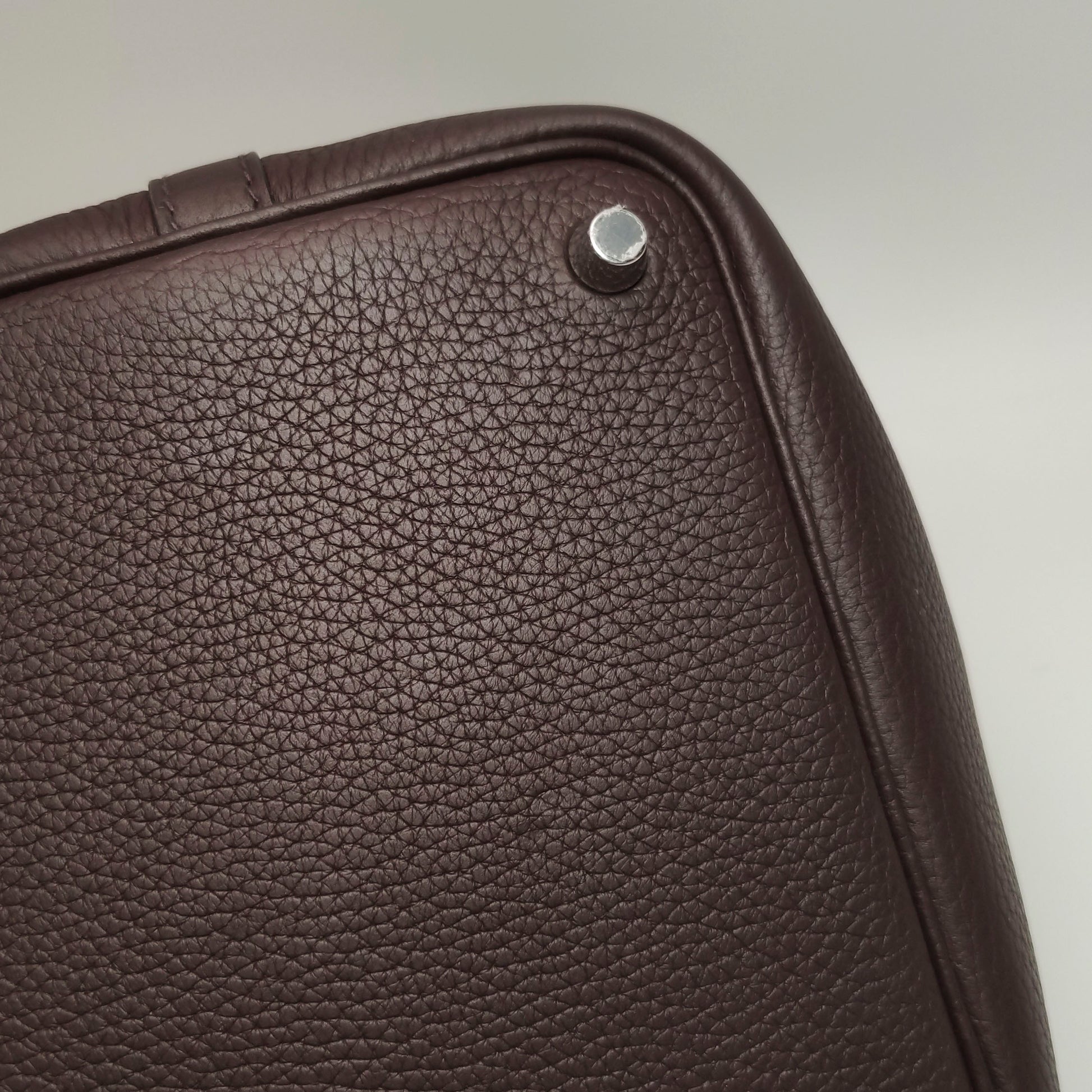 Hermès Picotin 18 Clemence Rouge Sellier Anemone