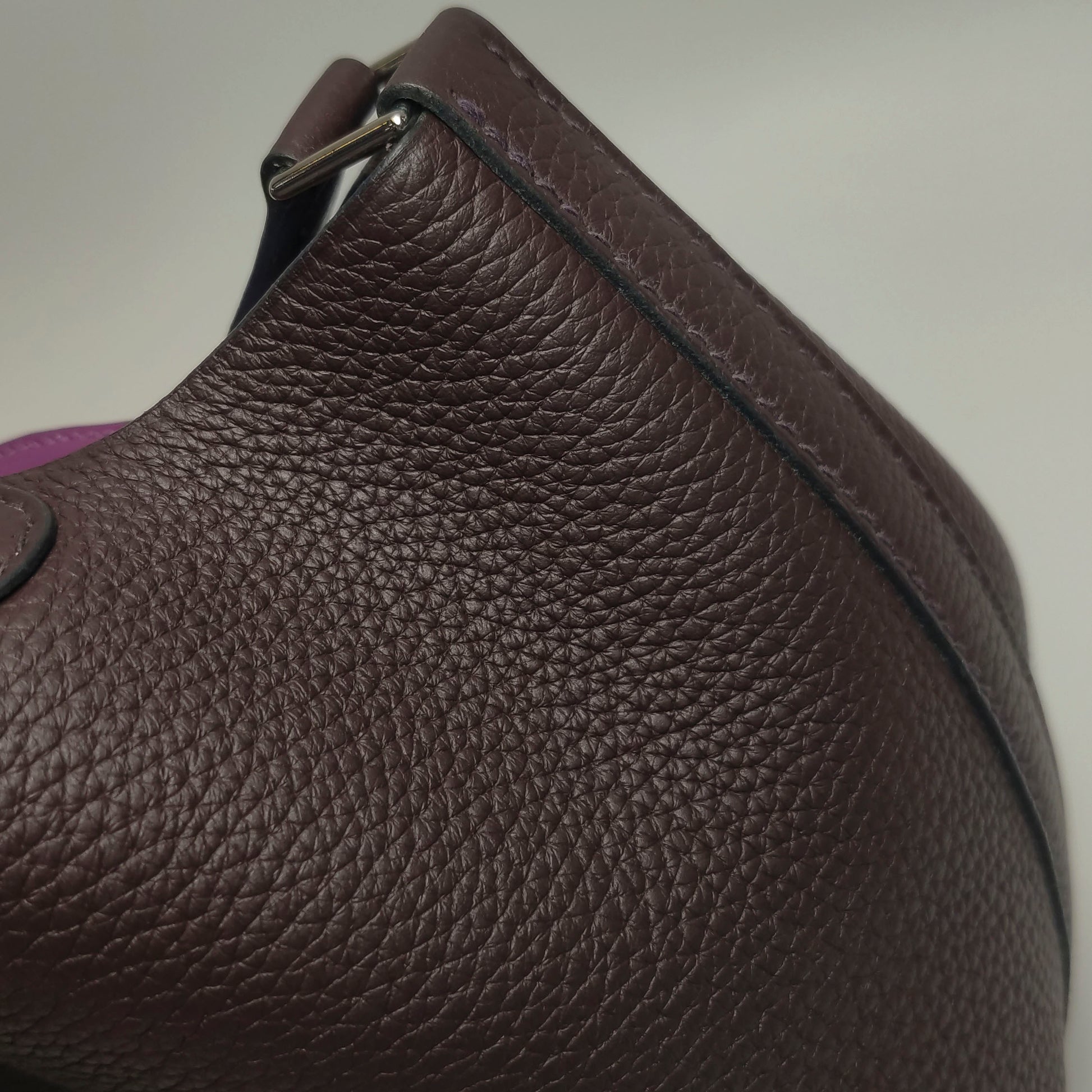 Hermès Picotin 18 Clemence Rouge Sellier Anemone
