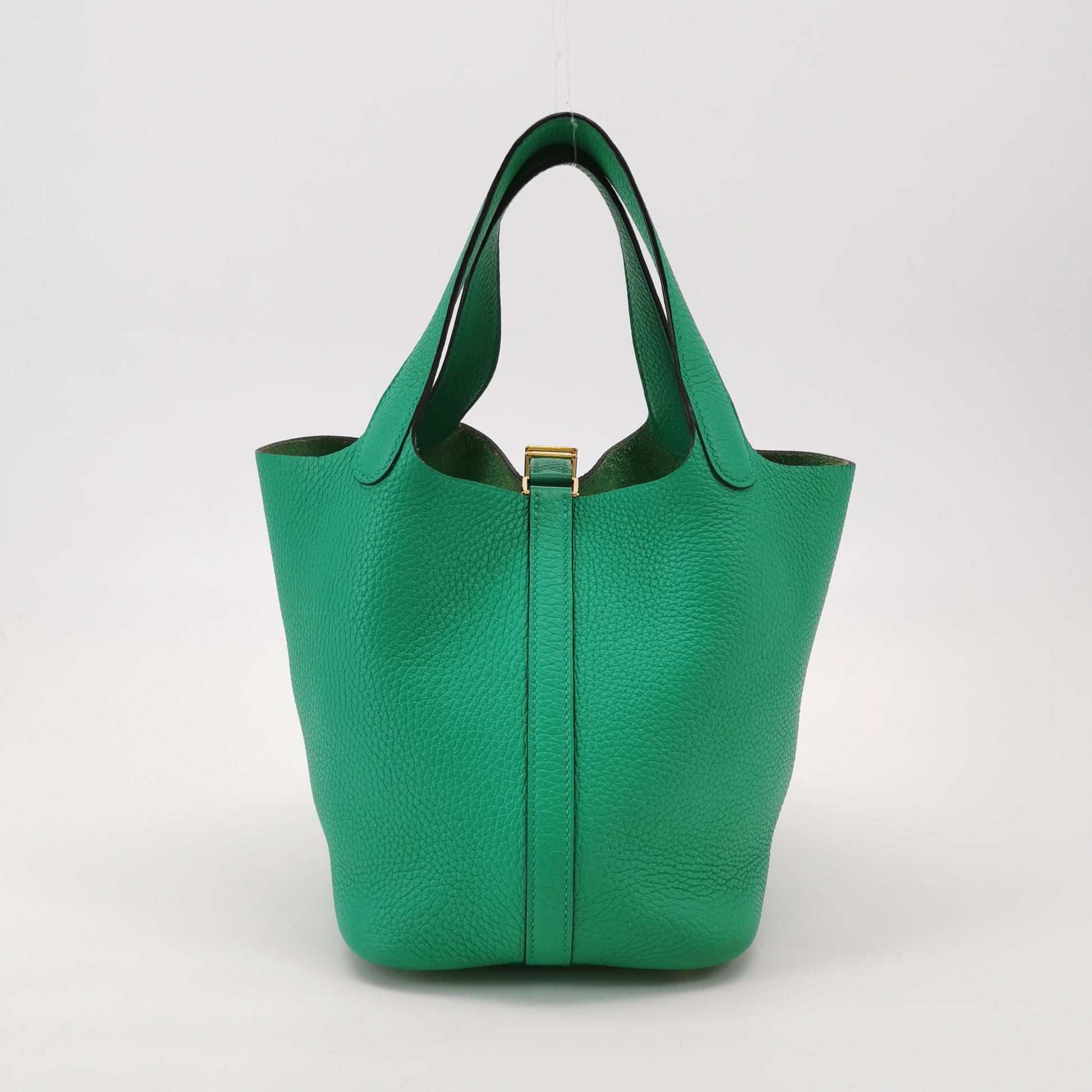 Hermès Picotin 18 Clemence 6W Menthe Green