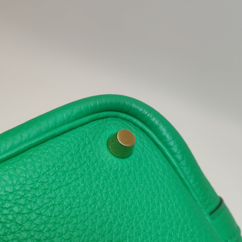 Hermès Picotin 18 Clemence 6W Menthe Green
