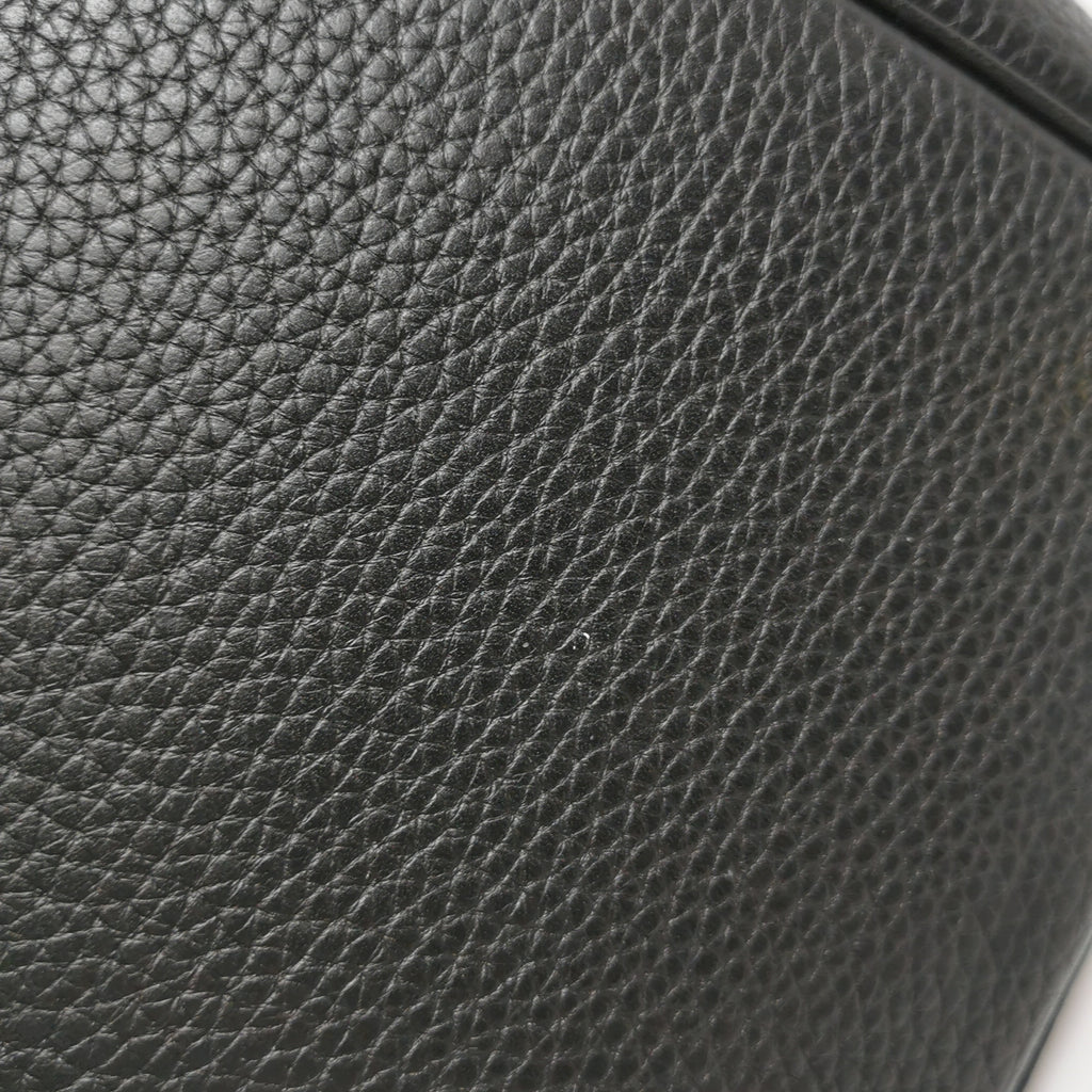 Hermès Picotin 18 Clemence Black GHW