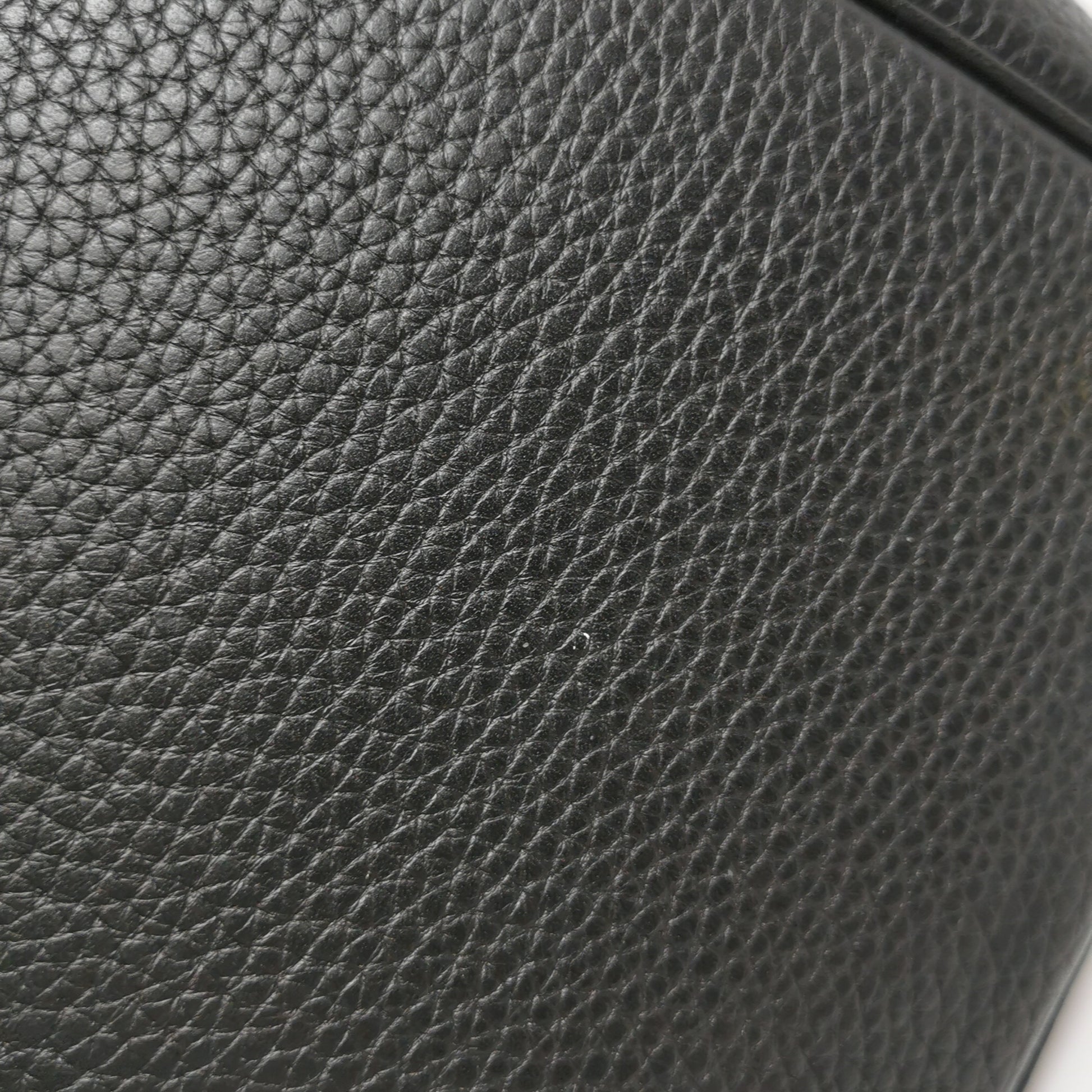 Hermès Picotin 18 Clemence Black GHW