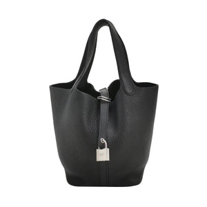 Hermès Picotin 18 Black Taurillon Clemence