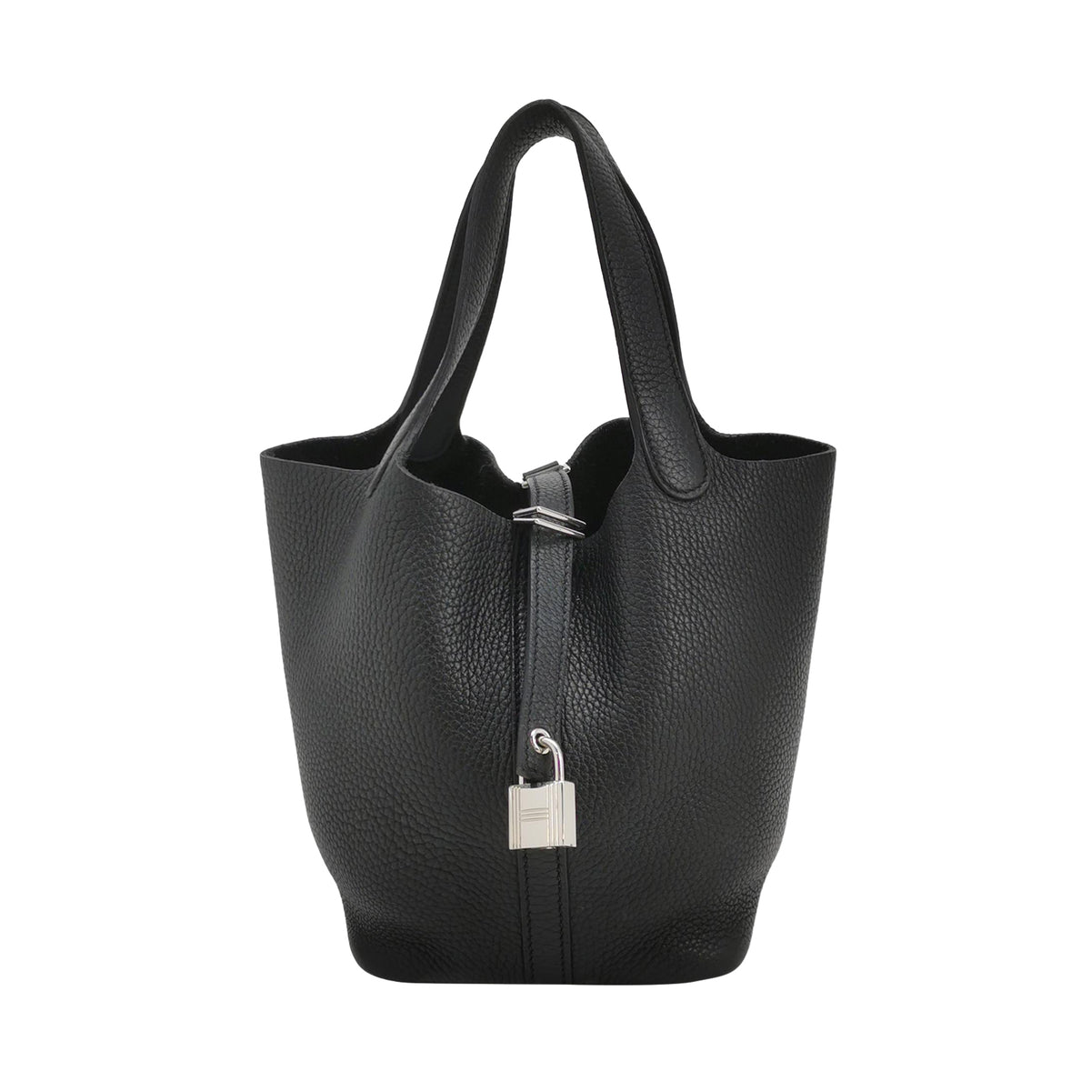 Hermès Picotin 18 Black Taurillon Clemence