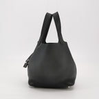 Hermès Picotin 18 Black Taurillon Clemence
