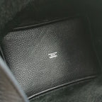 Hermès Picotin 18 Black Taurillon Clemence