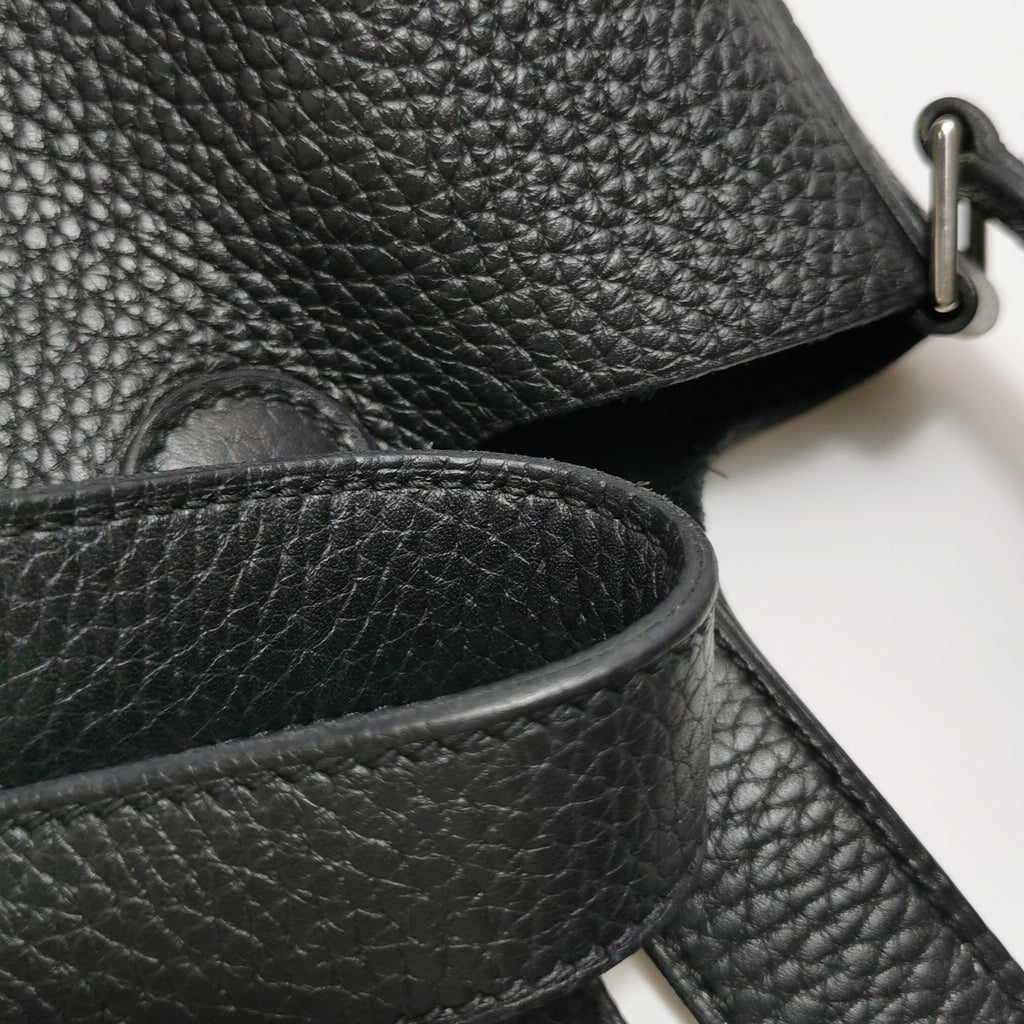 Hermès Picotin 18 Black Taurillon Clemence