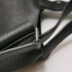 Hermès Picotin 18 Black Taurillon Clemence