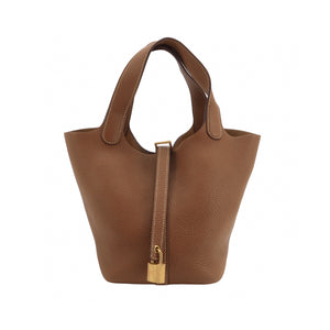 Hermes Picotin 18 Gold GHW