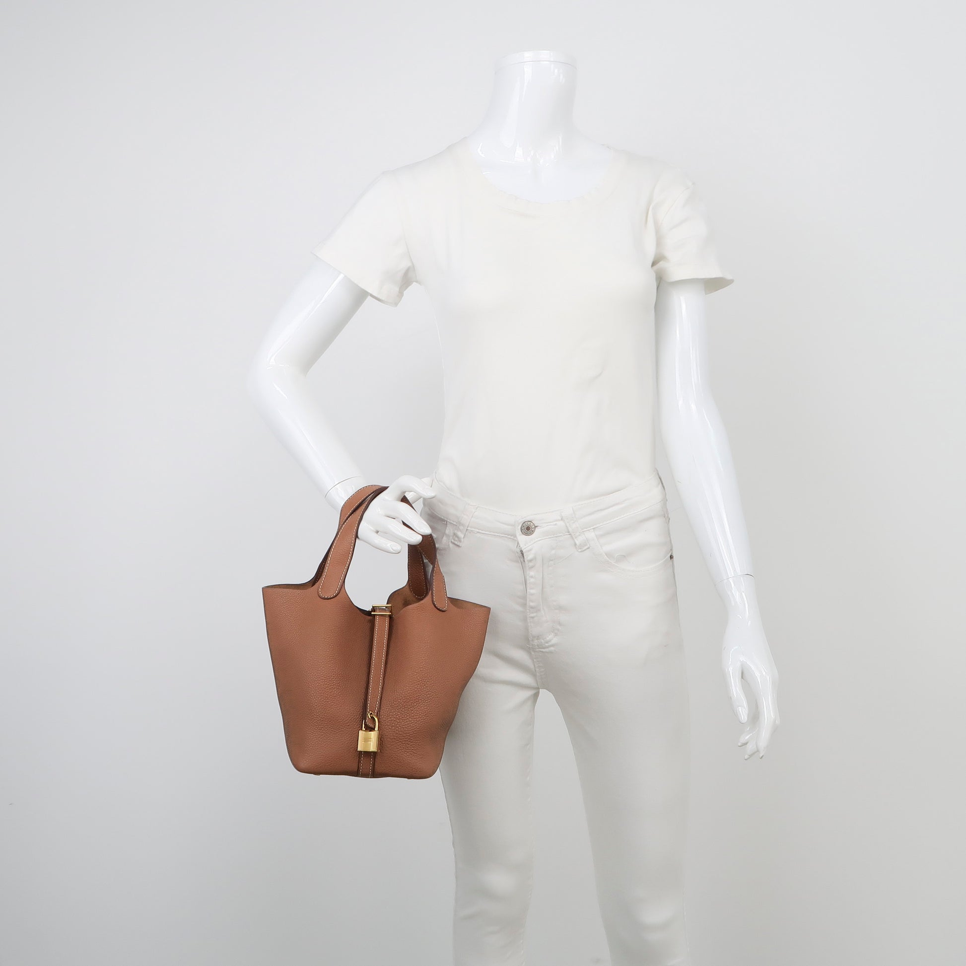 Hermes Picotin 18 Gold GHW