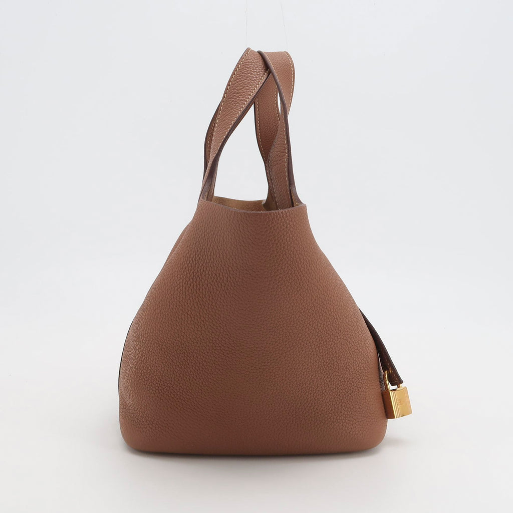 Hermes Picotin 18 Gold GHW