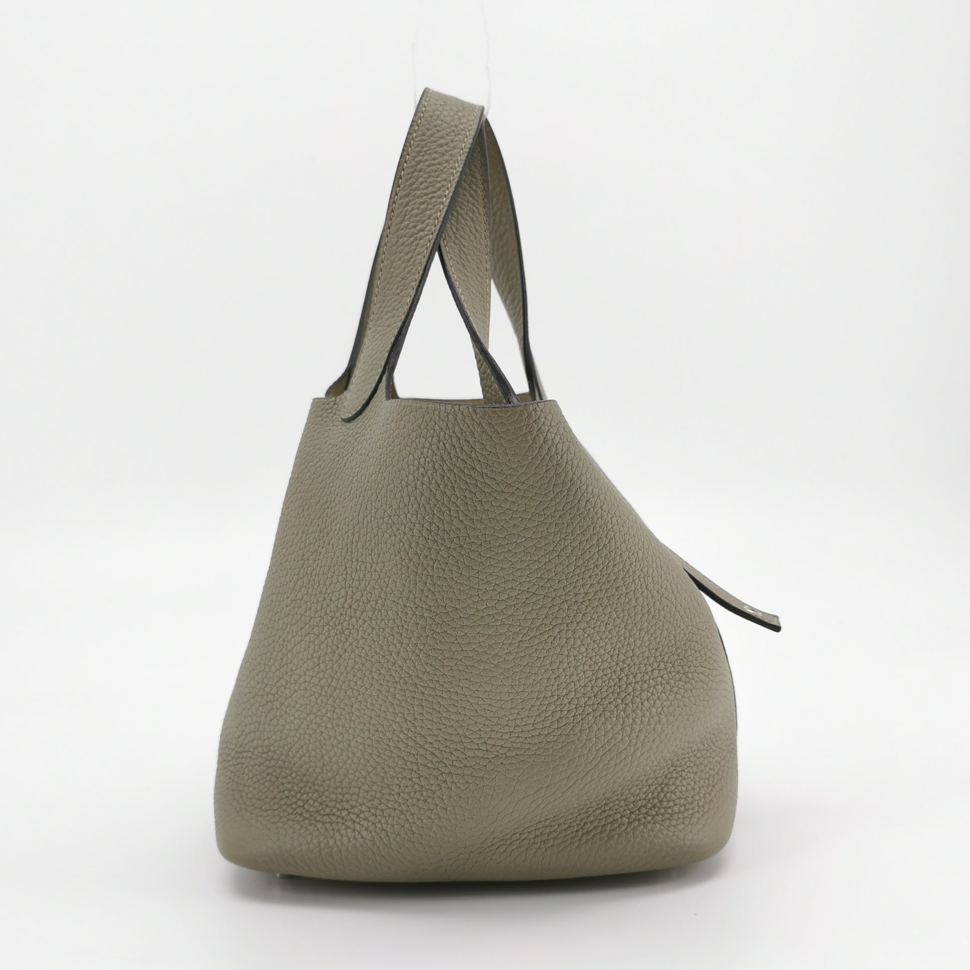 Hermes Picotin 18 Sauge Green SHW