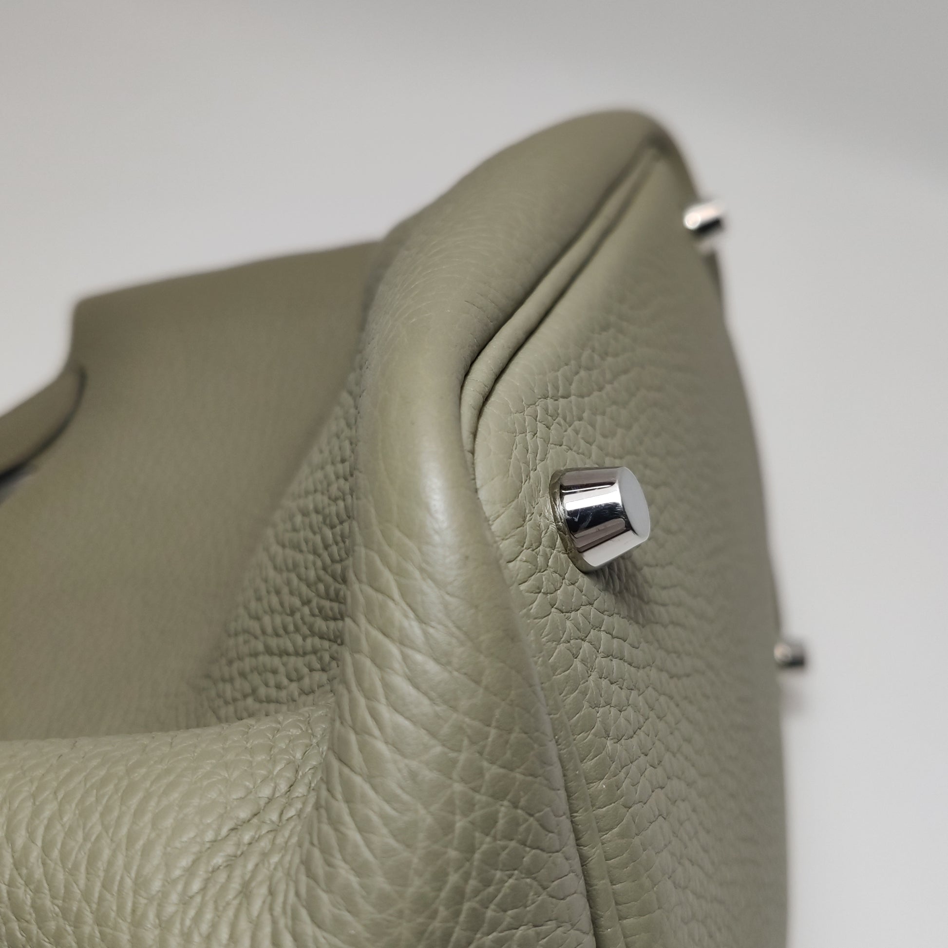 Hermes Picotin 18 Sauge Green SHW