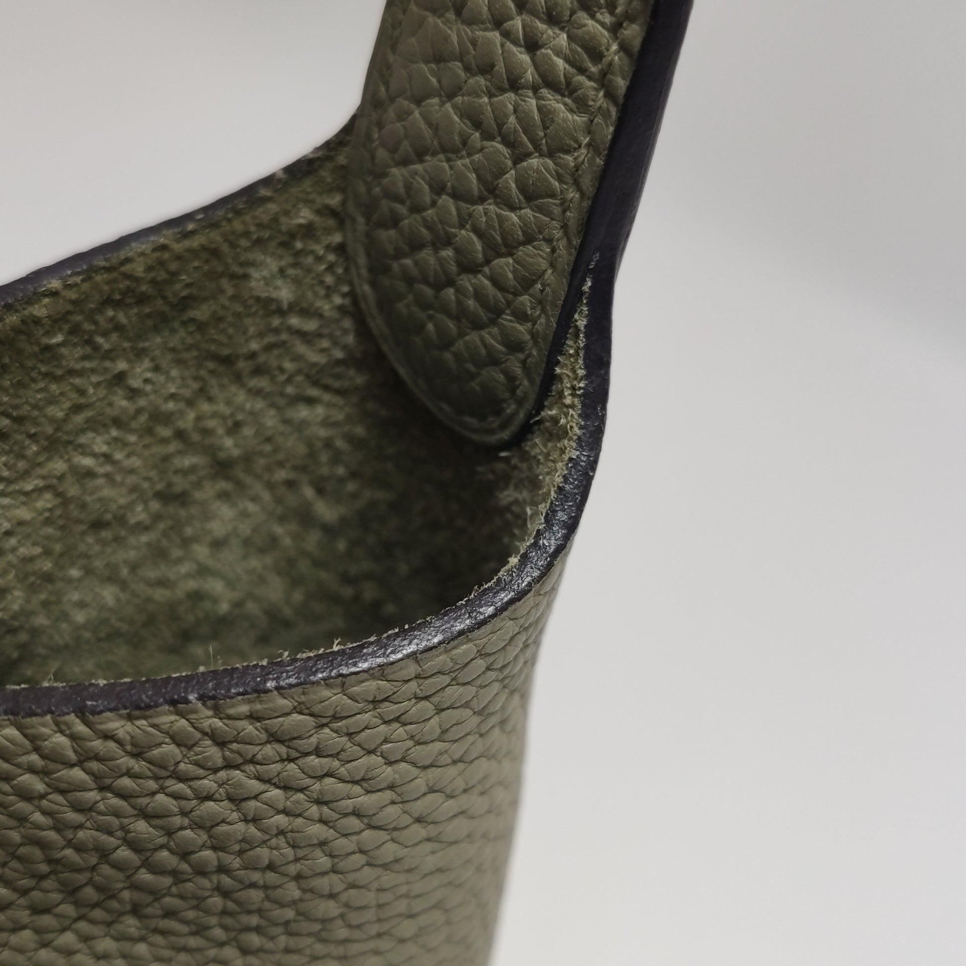 Hermes Picotin 18 Sauge Green SHW