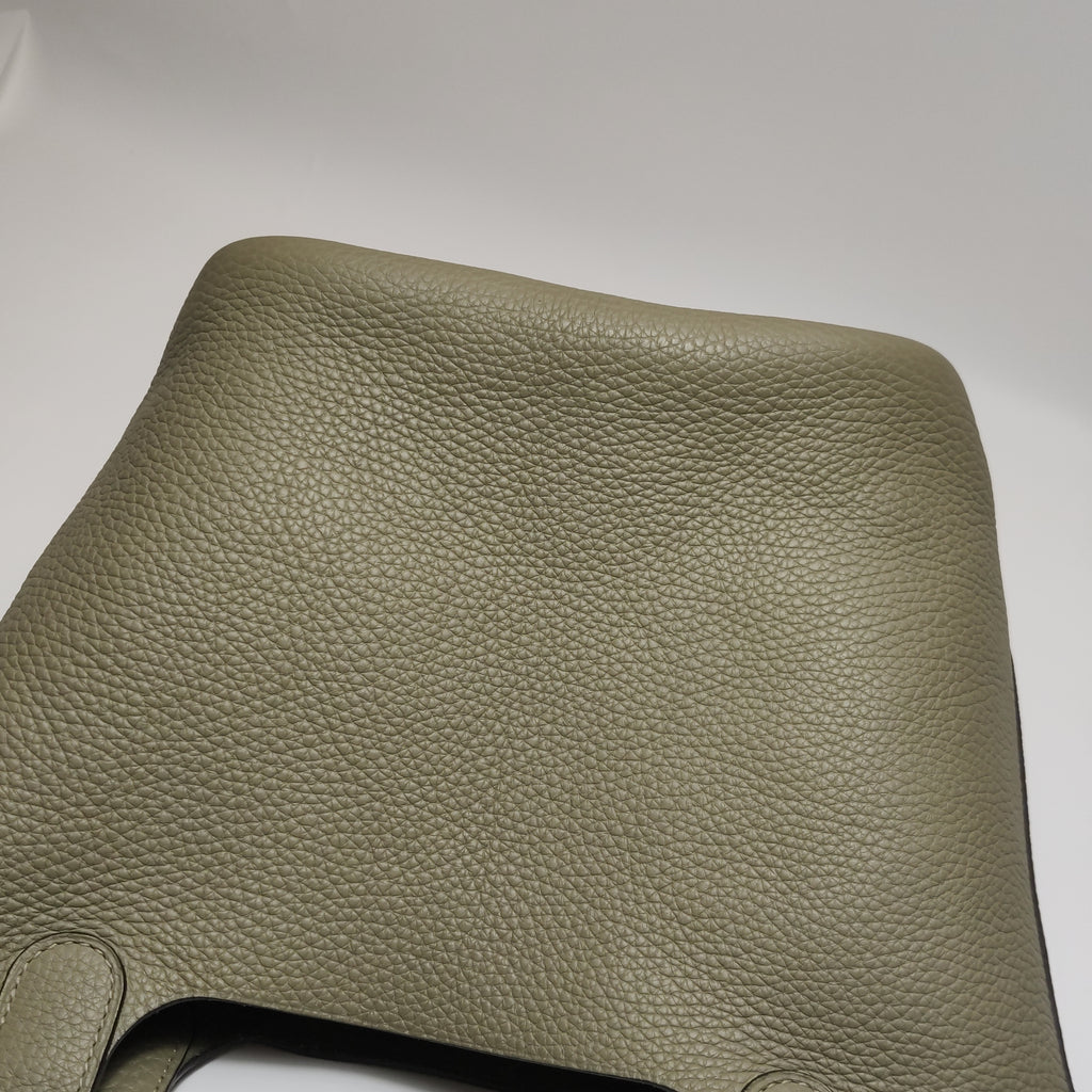 Hermes Picotin 18 Sauge Green SHW