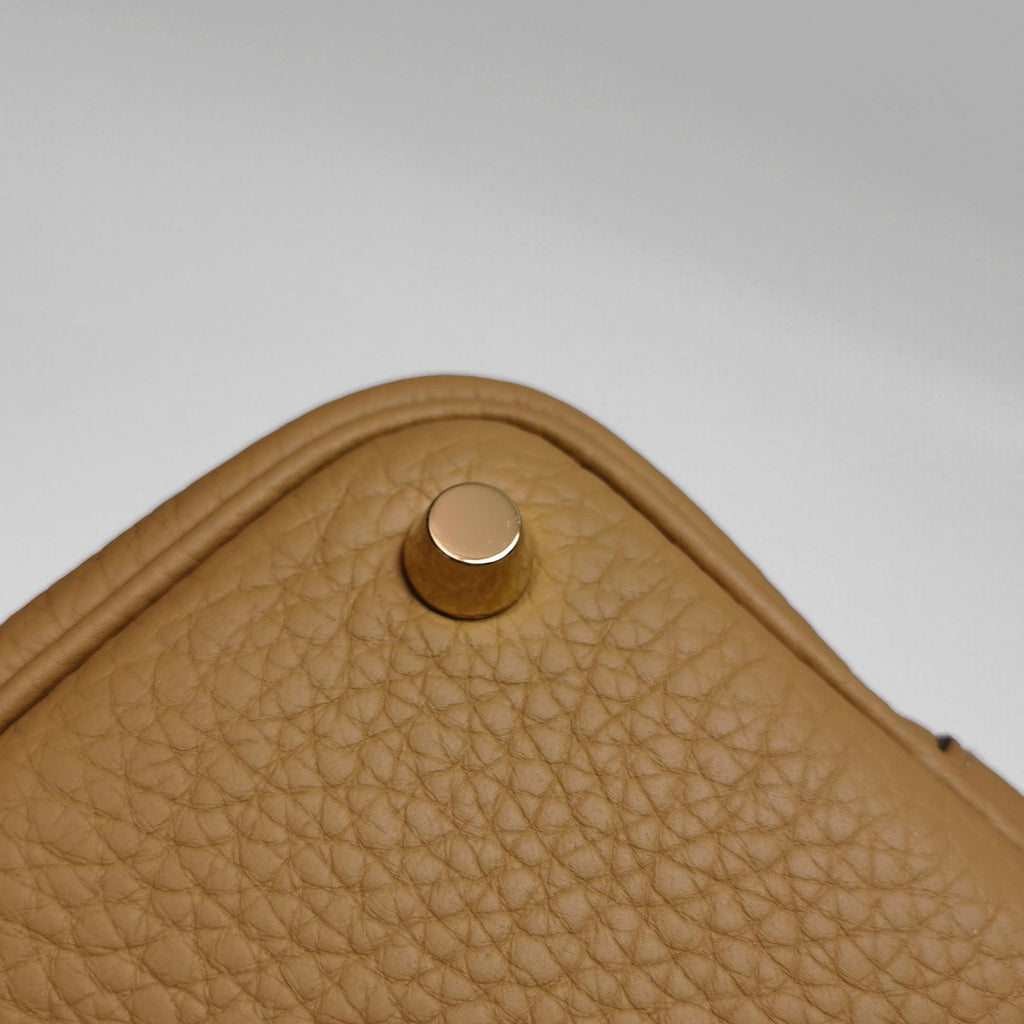 Hermès Picotin 18 Biscuit Taurillon Clemence