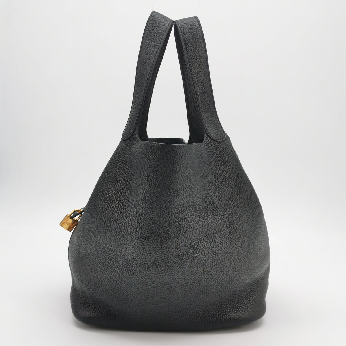 Hermès Picotin 26 Clemence Black GHW