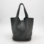 Hermès Picotin 26 Clemence Black GHW