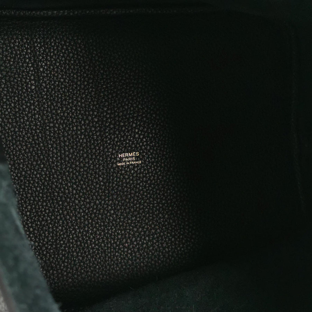 Hermès Picotin 26 Clemence Black GHW