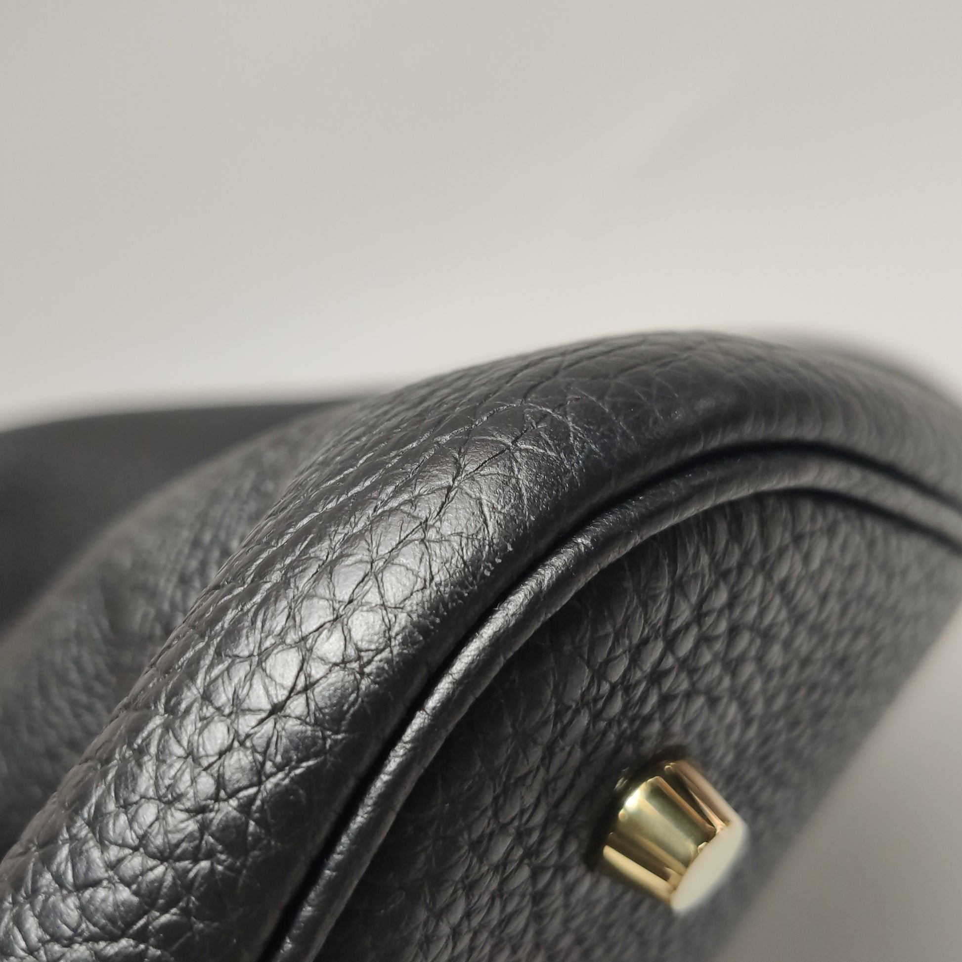 Hermès Picotin 26 Clemence Black GHW