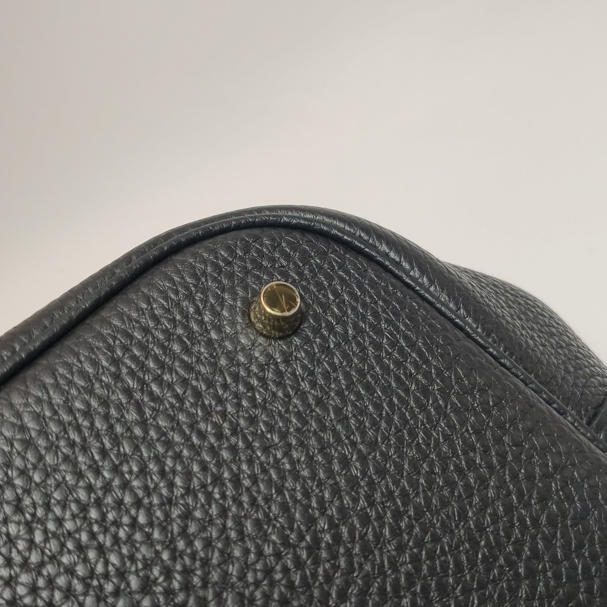 Hermès Picotin 26 Clemence Black GHW