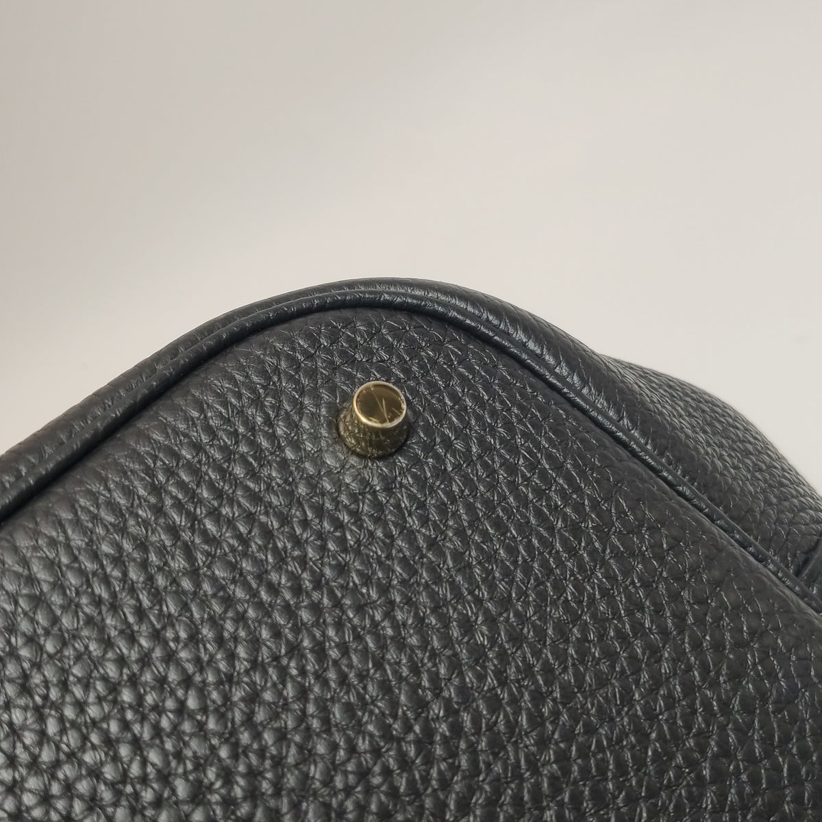 Hermès Picotin 26 Clemence Black GHW