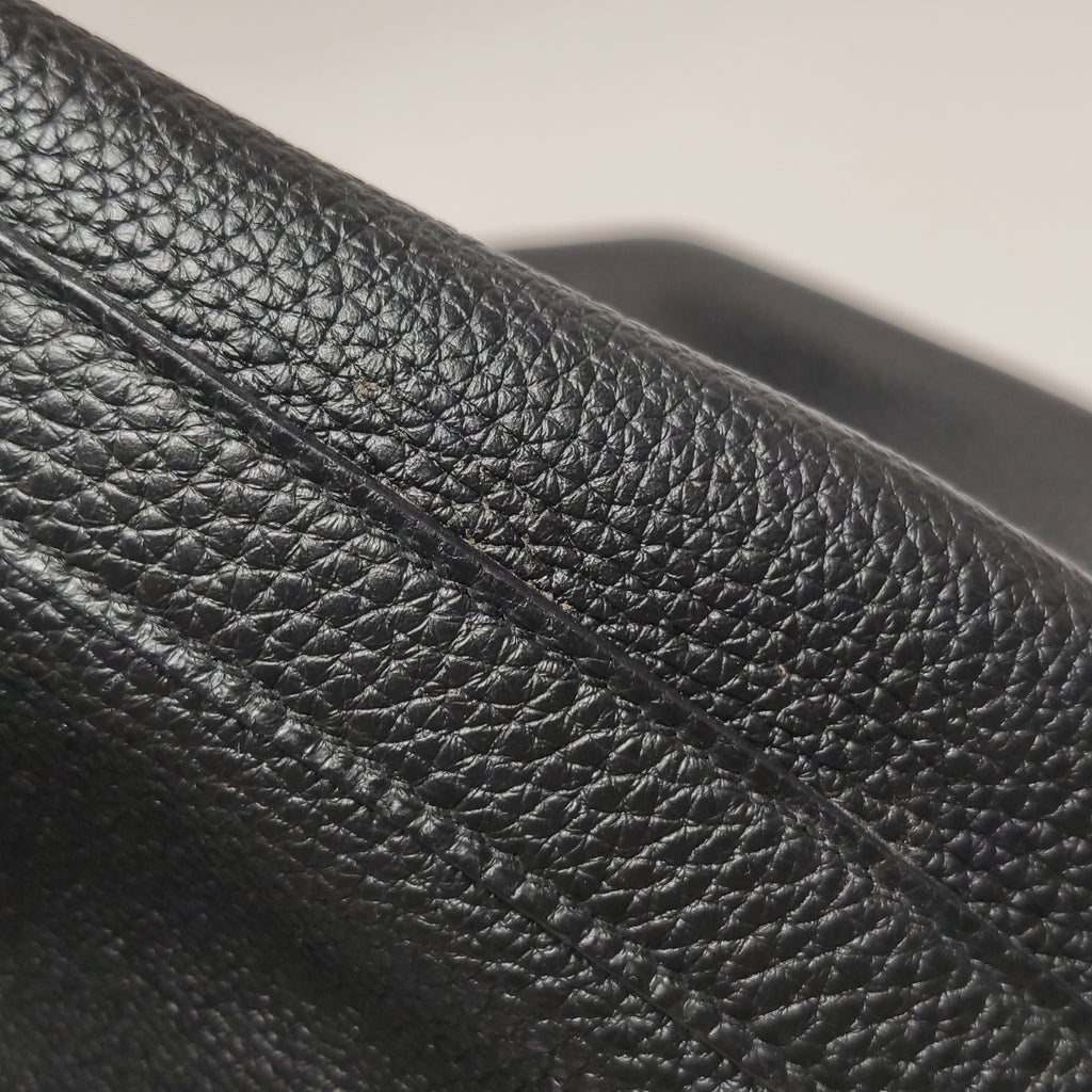 Hermès Picotin 26 Clemence Black GHW