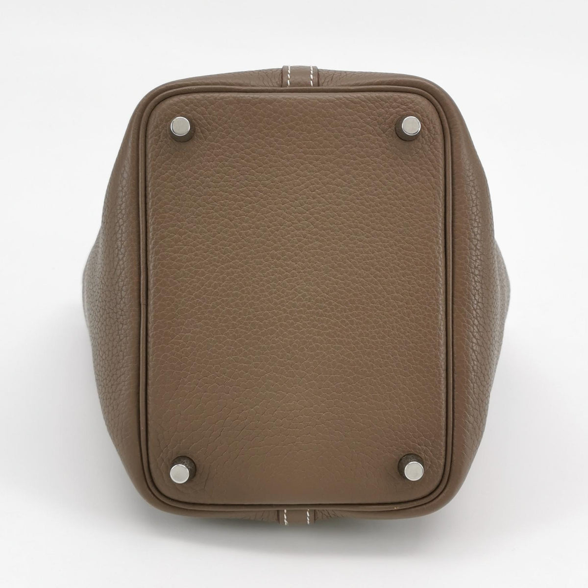 Hermès Picotin 18 Taurillon Clemence Etoupe