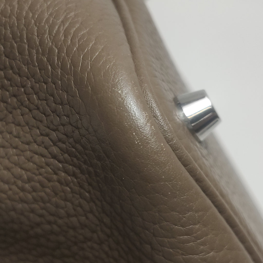 Hermès Picotin 18 Taurillon Clemence Etoupe