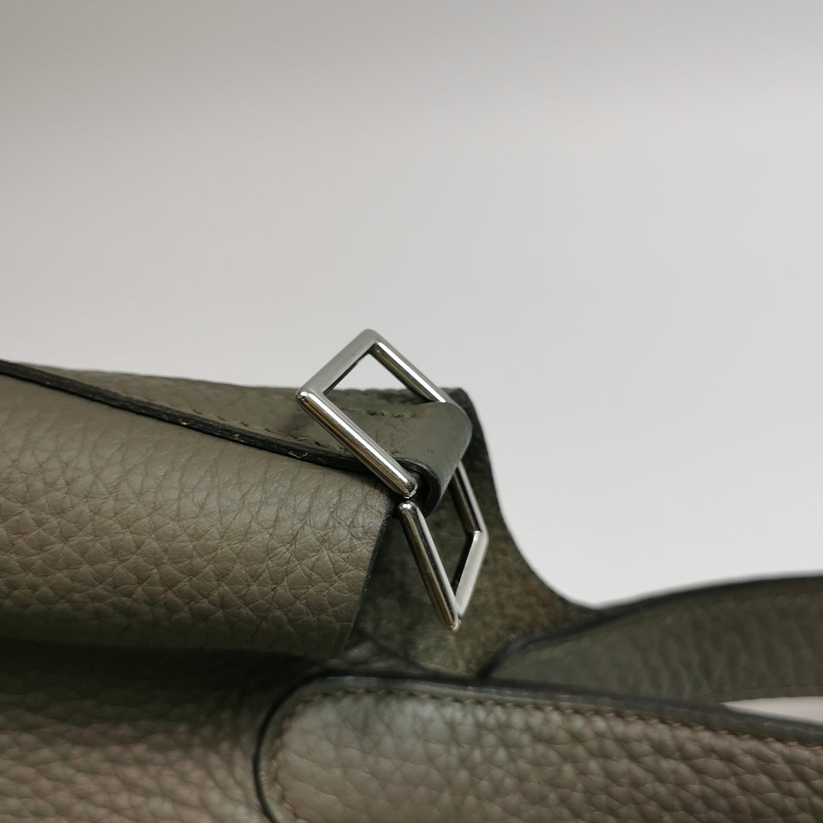 Hermès Picotin 18 Taurillon Clemence Étain