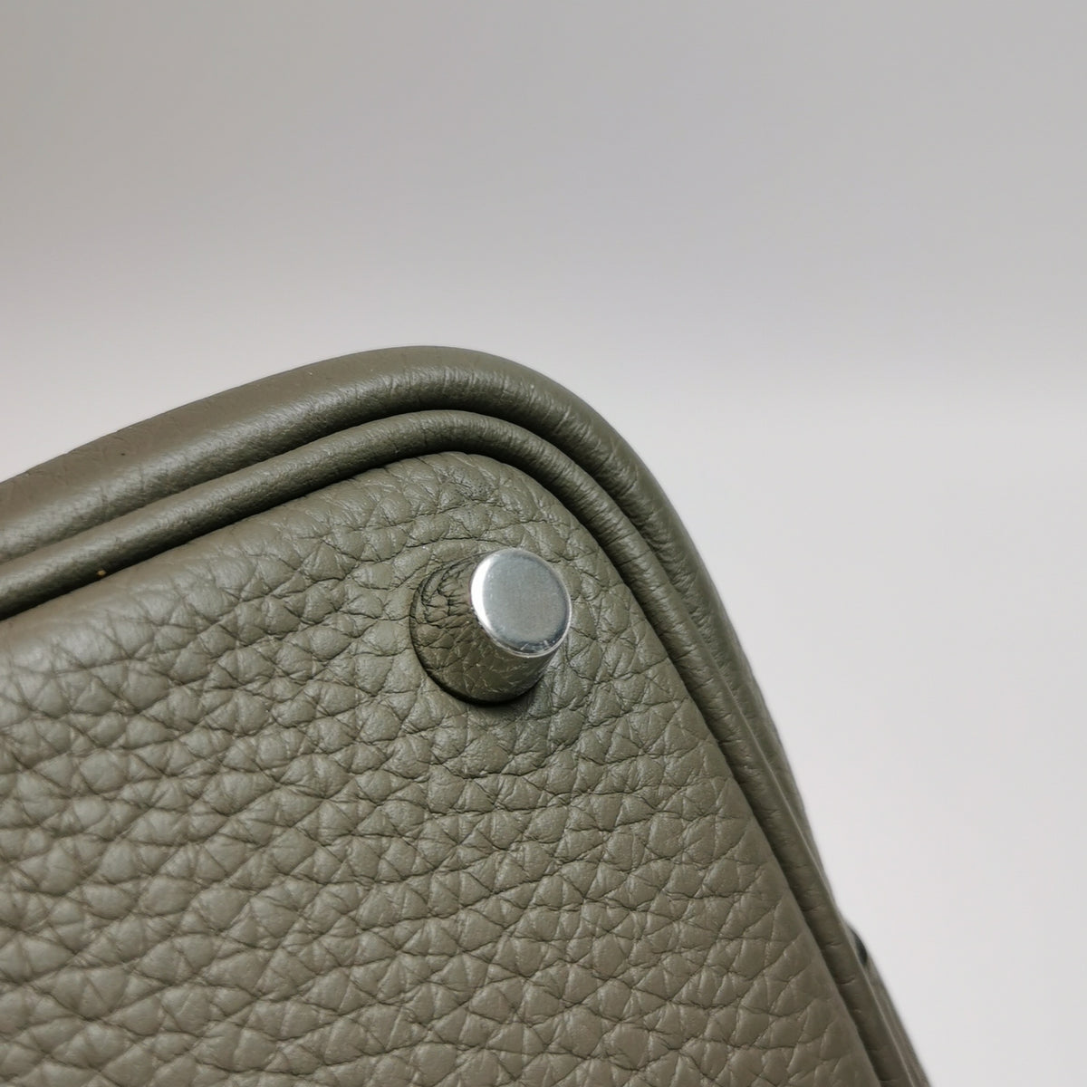 Hermès Picotin 18 Taurillon Clemence Étain