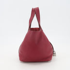 Hermes Picotin 18 Red Taurillon Clemence SHW