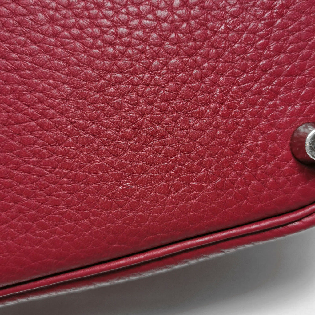 Hermes Picotin 18 Red Taurillon Clemence SHW