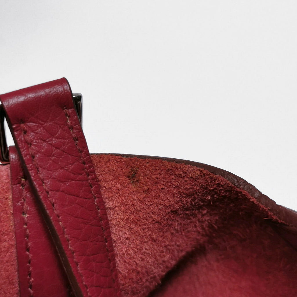 Hermes Picotin 18 Red Taurillon Clemence SHW