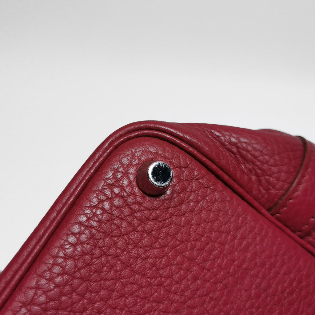 Hermes Picotin 18 Red Taurillon Clemence SHW