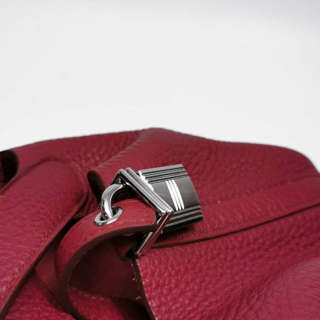 Hermes Picotin 18 Red Taurillon Clemence SHW