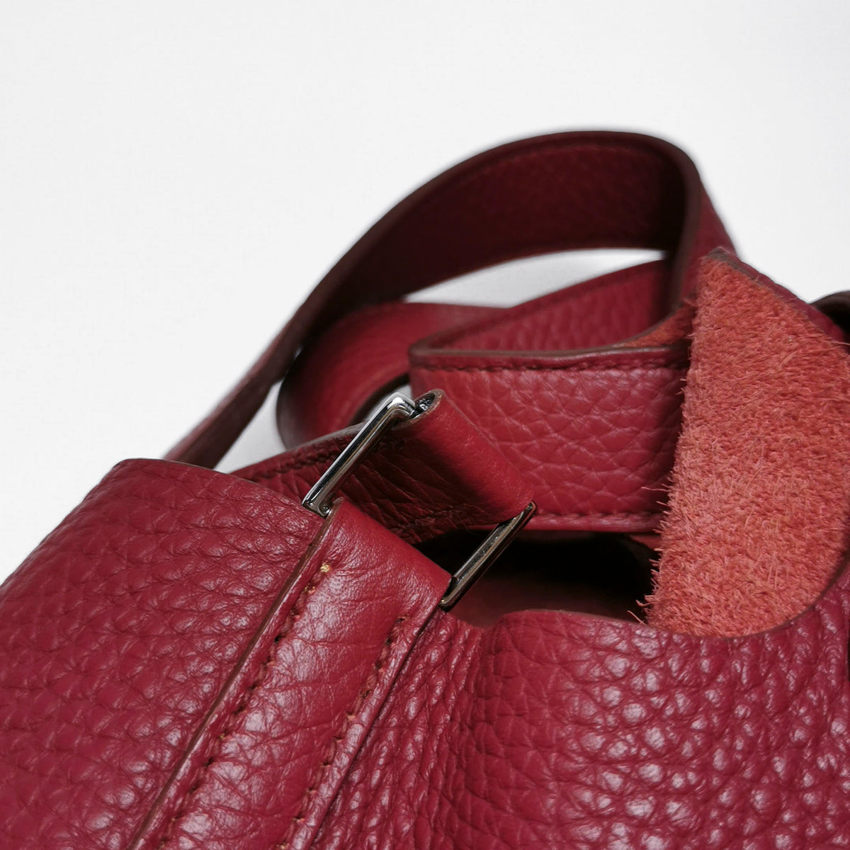 Hermes Picotin 18 Red Taurillon Clemence SHW