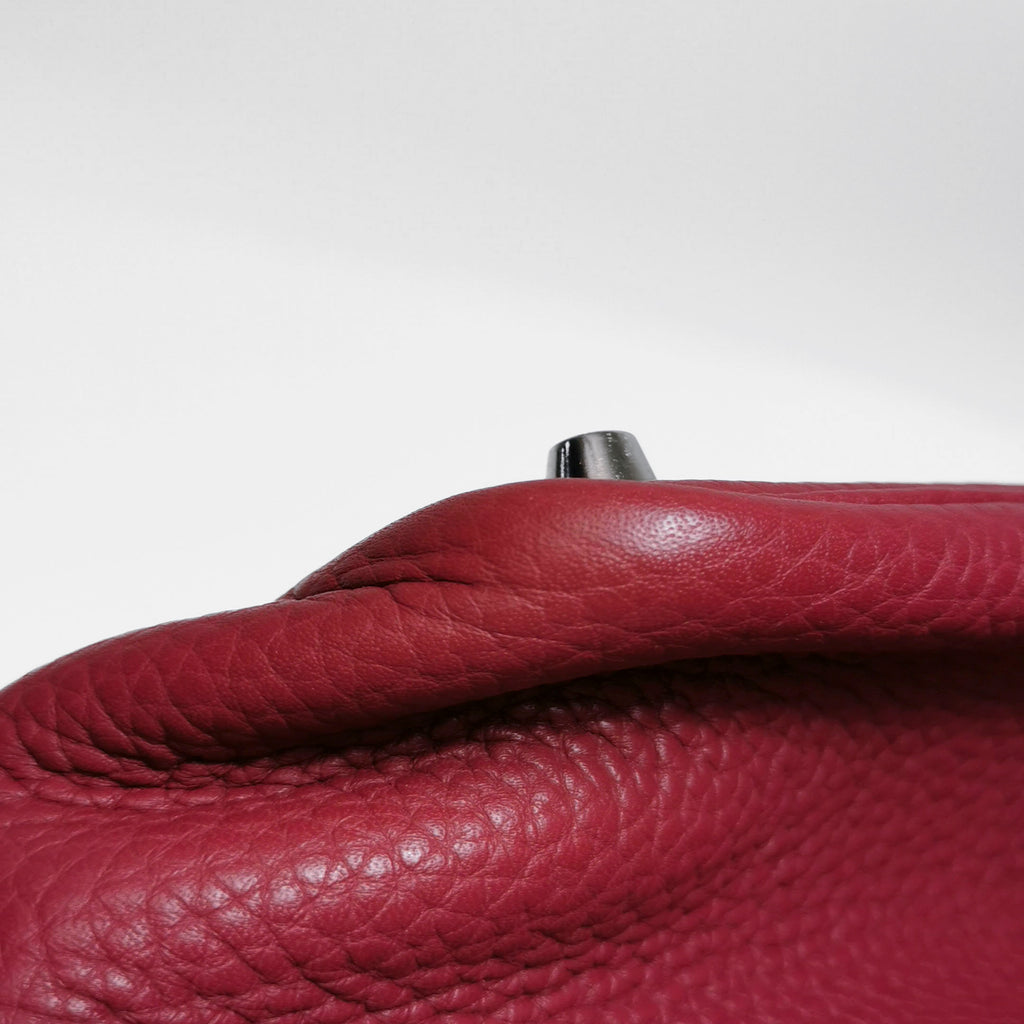 Hermes Picotin 18 Red Taurillon Clemence SHW