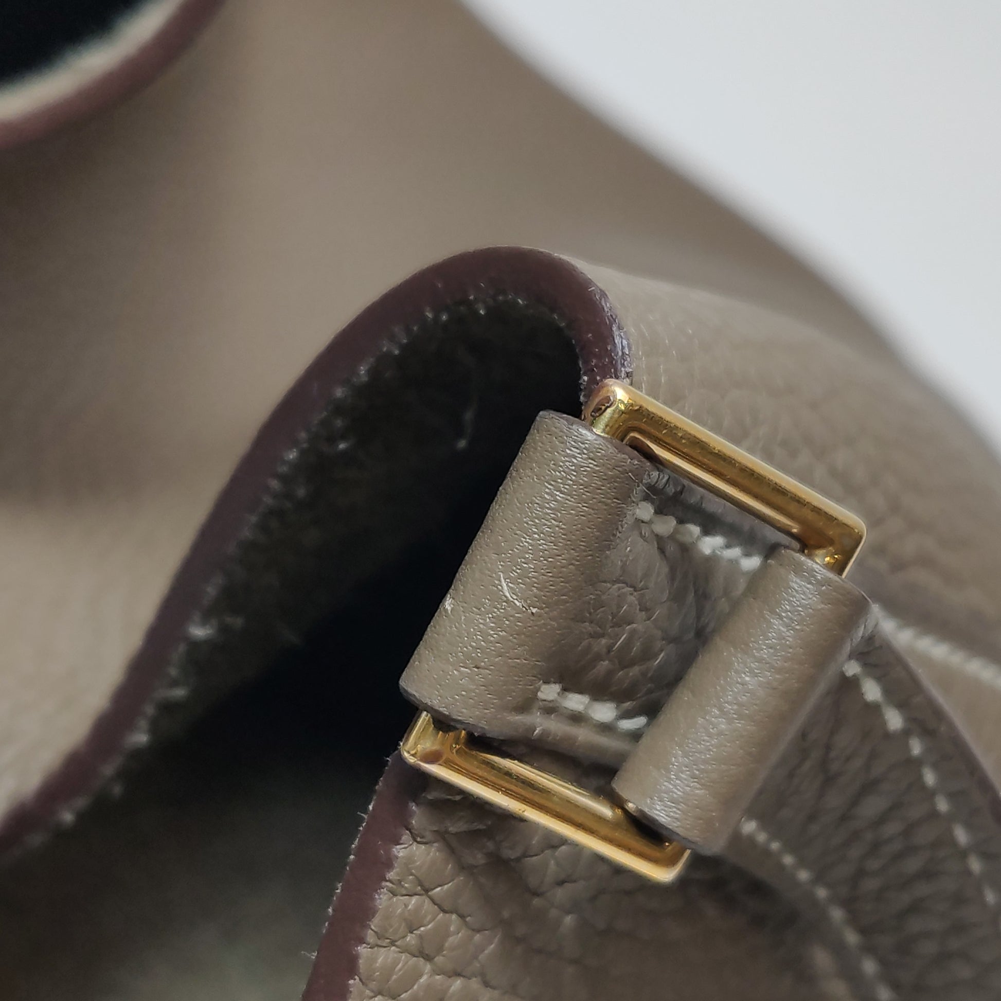 Hermès Picotin 22 Clemence Etoupe GHW