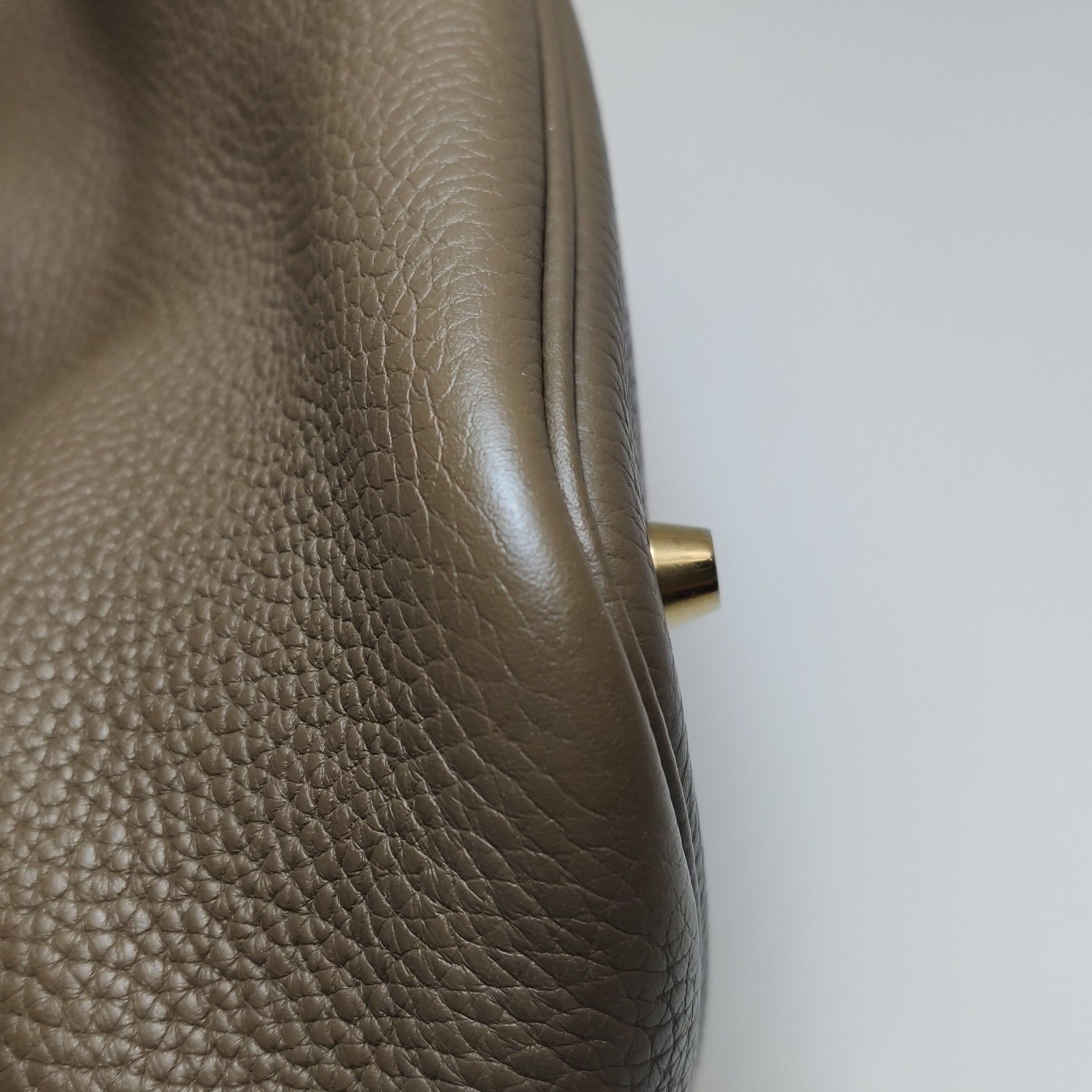 Hermès Picotin 22 Clemence Etoupe GHW