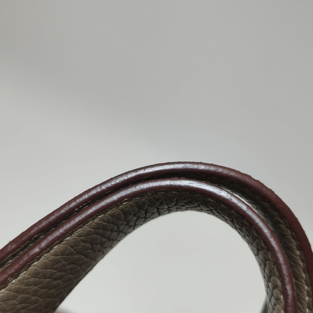 Hermès Picotin 22 Clemence Etoupe GHW