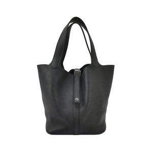 Hermès Picotin 22 Clemence Black SHW